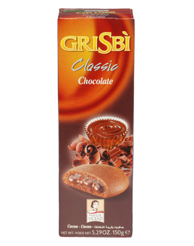 Grisbi italienisches Feingebäck mit Kakaocremefüllung 150g