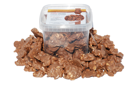 Erdnuss-Felsen in Milchschokolade 750g